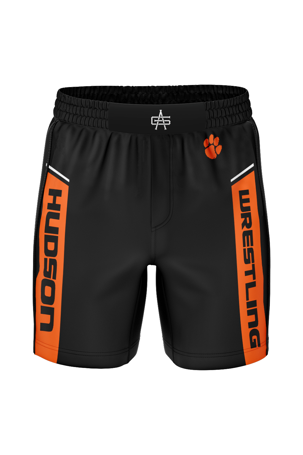 Hudson Wrestling Sublimated Performance Woven Fight Shorts