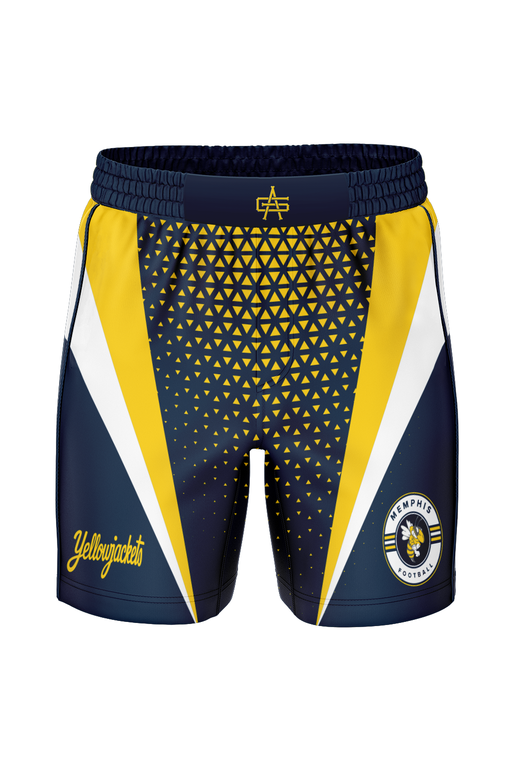 Memphis Football Sublimated Fight Shorts