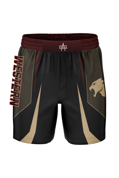 Parma Western MatCats Wrestling Sublimated Fight Shorts