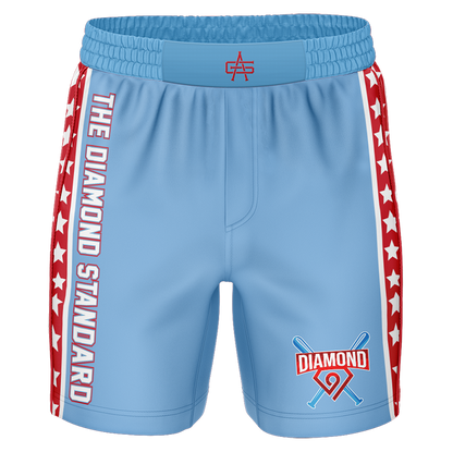 Diamond 9 Sublimated Shorts