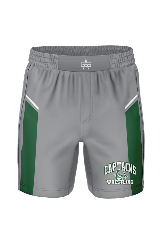 Waterford Wrestling Sublimated Fight Shorts- Grey