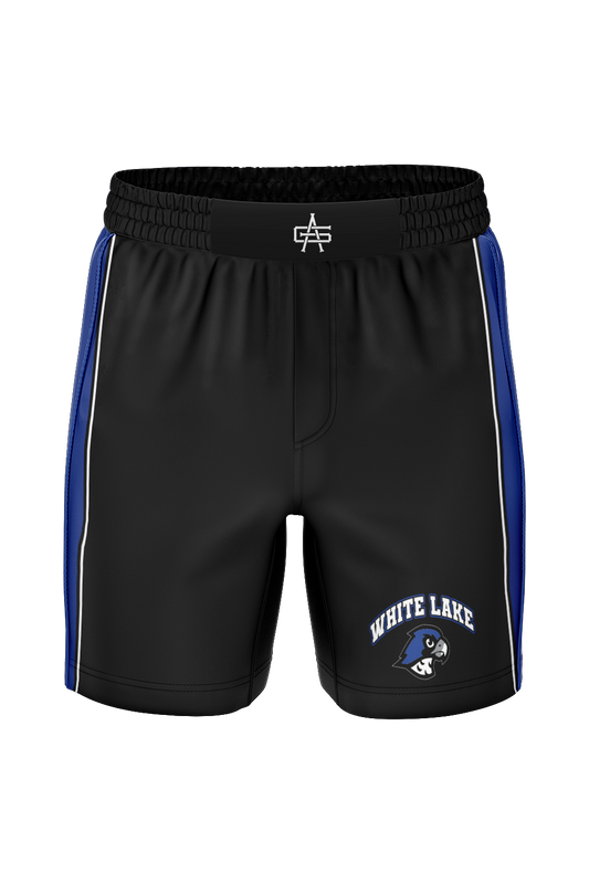 White Lake MS Wrestling Sublimated Performance Fight Shorts