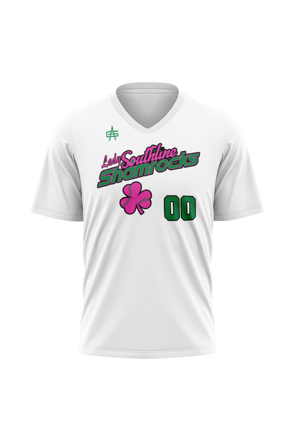 Shamrocks Softball Sublimated V-Neck Jersey