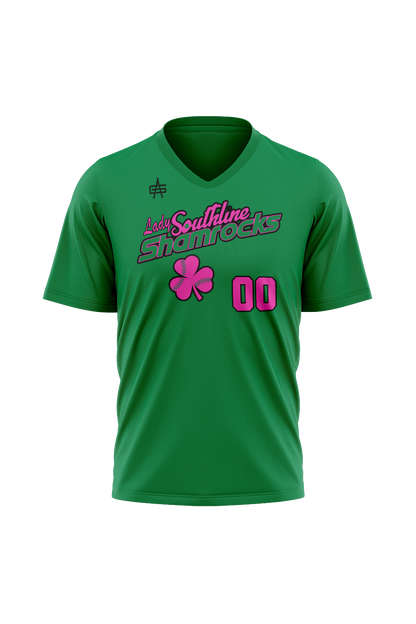Shamrocks Softball Sublimated V-Neck Jersey