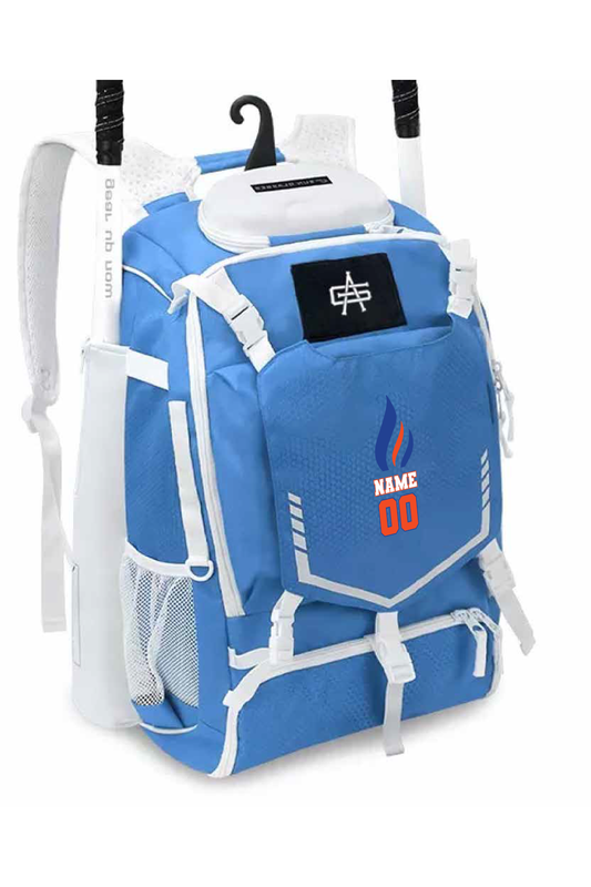 Flames MI Team Gutsy Velocity Bat Bag