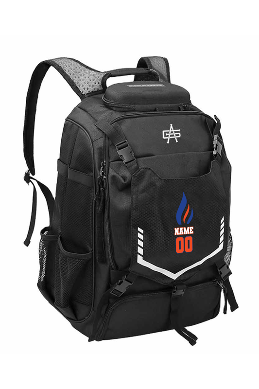 Flames MI Team Gutsy Velocity Bat Bag
