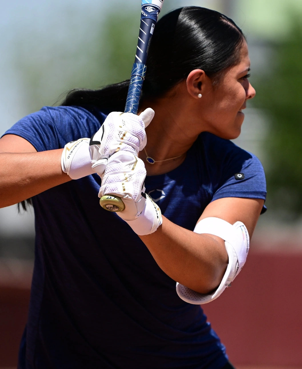 EvoShield Adult Carbyne Batting Gloves with Strap