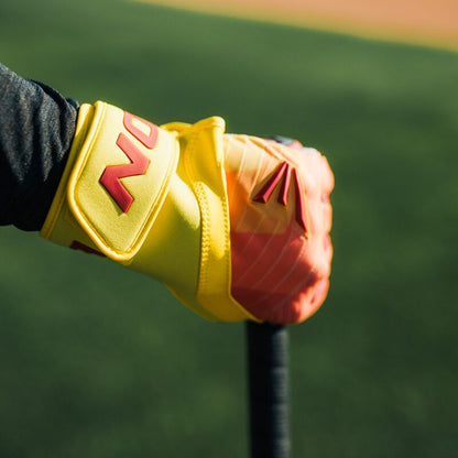 Easton Walk-Off Ethos Batting Gloves - Fire
