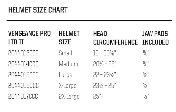 Schutt VENGEANCE PRO II HELMET
