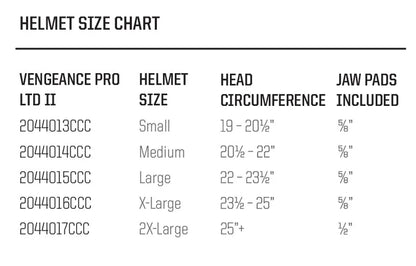 Schutt VENGEANCE PRO II HELMET