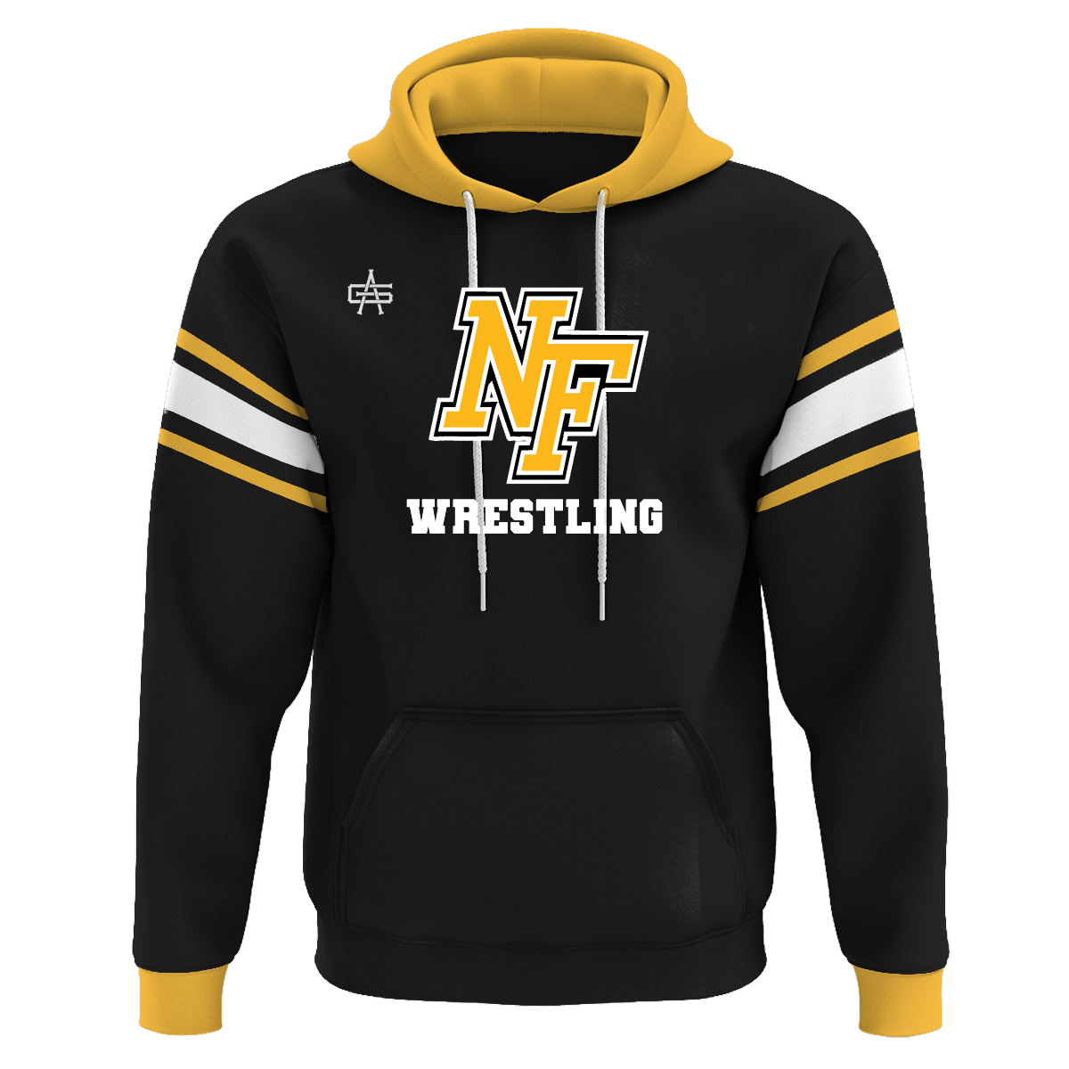 North Farmington Wrestling Charged Sublimated Performance Hoodie