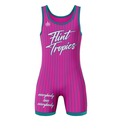 Flint Tropics Wrestling Men's Sublimated Performance Singlet - V8