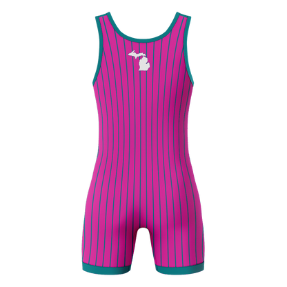 Flint Tropics Wrestling Men's Sublimated Performance Singlet - V8