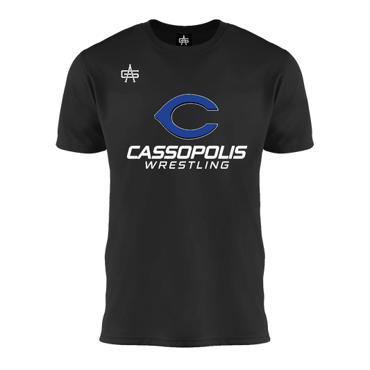 Cassopolis Wrestling DTF Gutsy Maverick Dry-Fit Tee