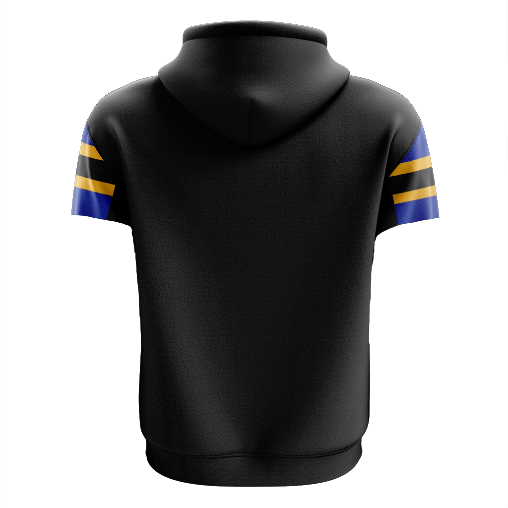 Adrian Madison Wrestling Sublimated Charged Performance Short Sleeve Hoodie