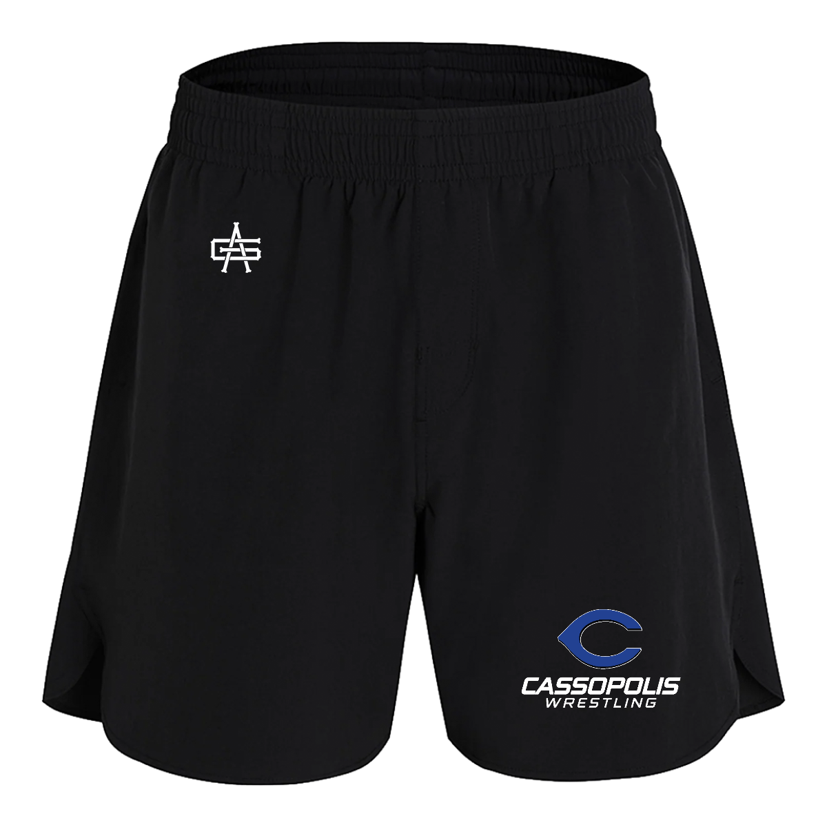 Cassopolis Wrestling DTF Gutsy Maverick 7" Shorts