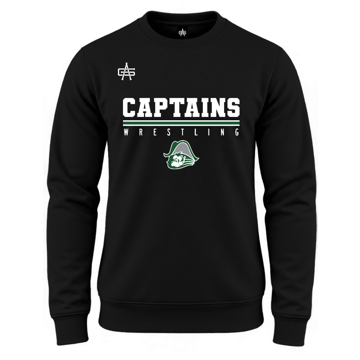 Waterford Kettering Wrestling DTF Gutsy Maverick Essential Fleece Crew