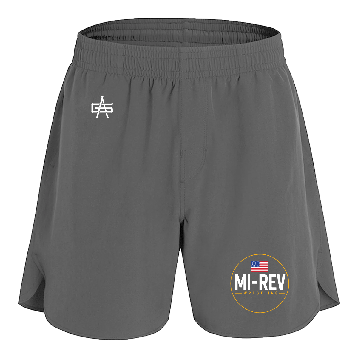 MI Rev Wrestling DTF Gutsy Maverick 7" Shorts