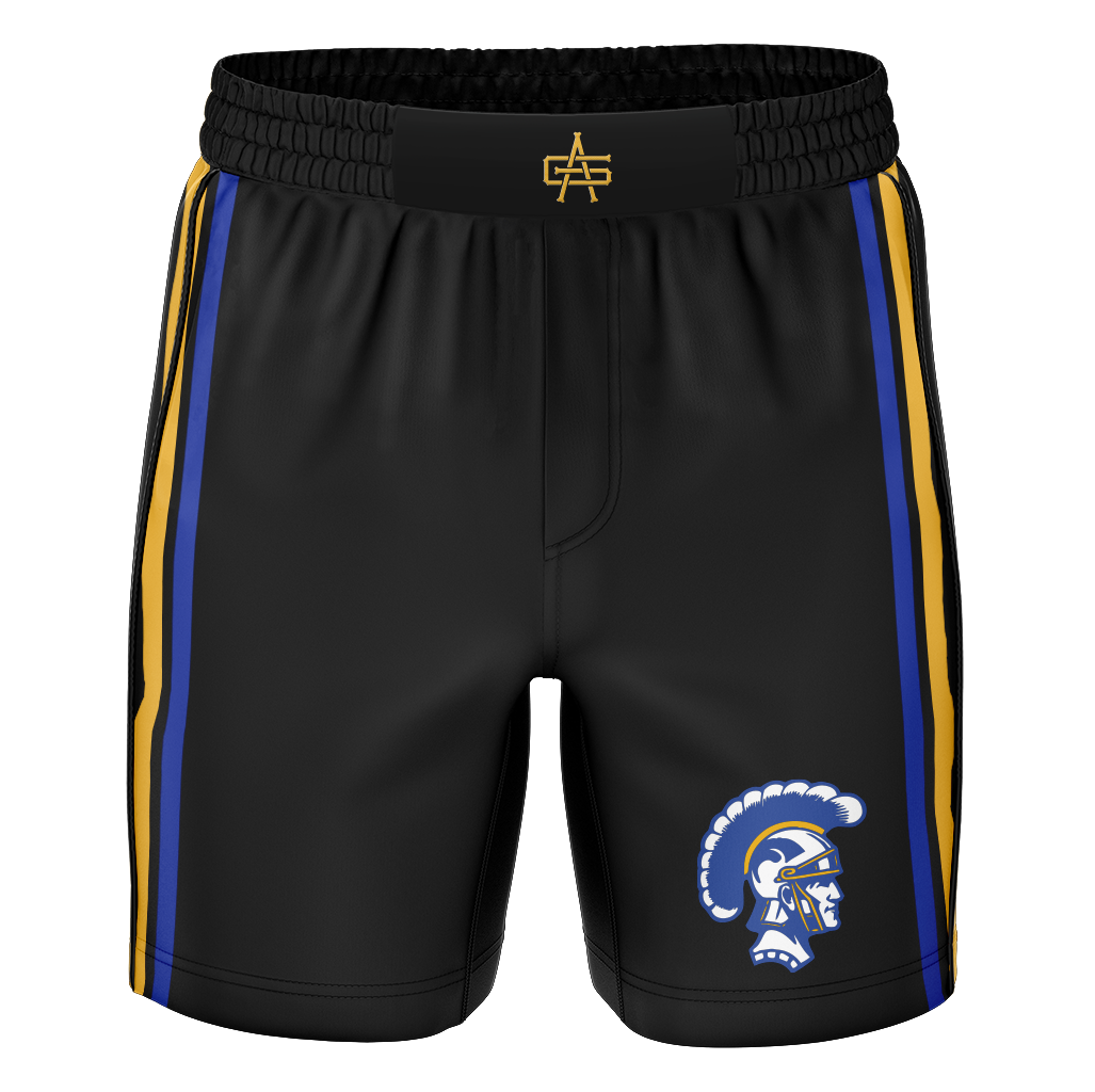 Adrian Madison Wrestling Sublimated Performance Woven Fight Shorts