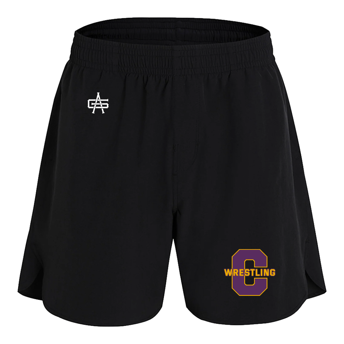 Caro Wrestling DTF Gutsy Maverick 7" Shorts
