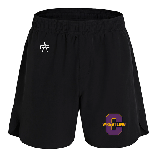 Caro Wrestling DTF Gutsy Maverick 7" Shorts