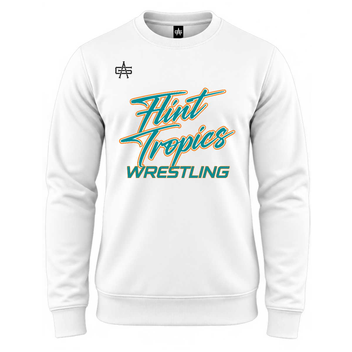 Flint Tropics Wrestling DTF Gutsy Maverick Essential Fleece Crew