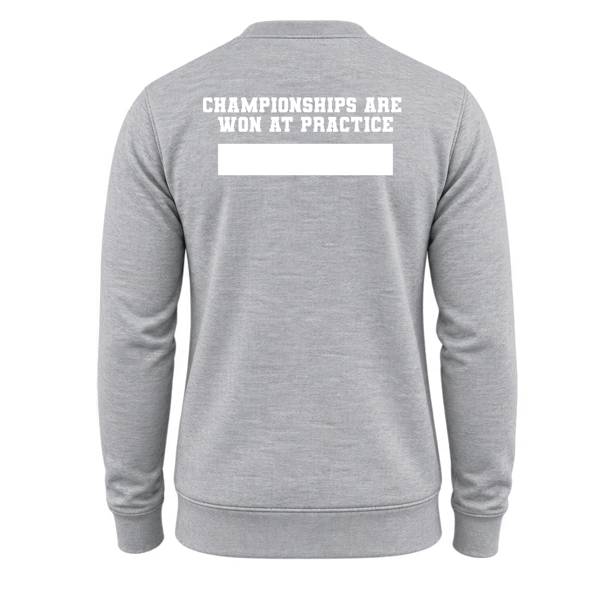 Gull Lake Wrestling DTF Gutsy Maverick Essential Fleece Crew - Gray