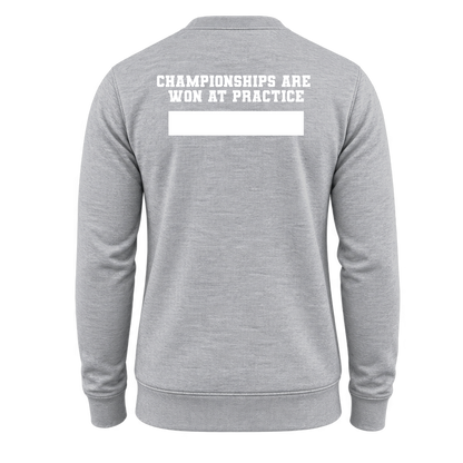 Gull Lake Wrestling DTF Gutsy Maverick Essential Fleece Crew - Gray