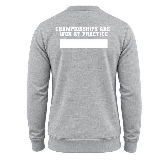 Gull Lake Wrestling DTF Gutsy Maverick Essential Fleece Crew - Gray