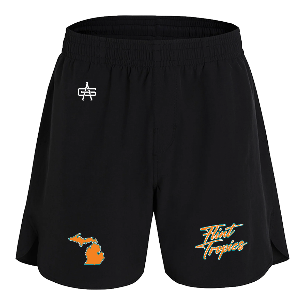 Flint Tropics Wrestling DTF Gutsy Maverick 7" Shorts
