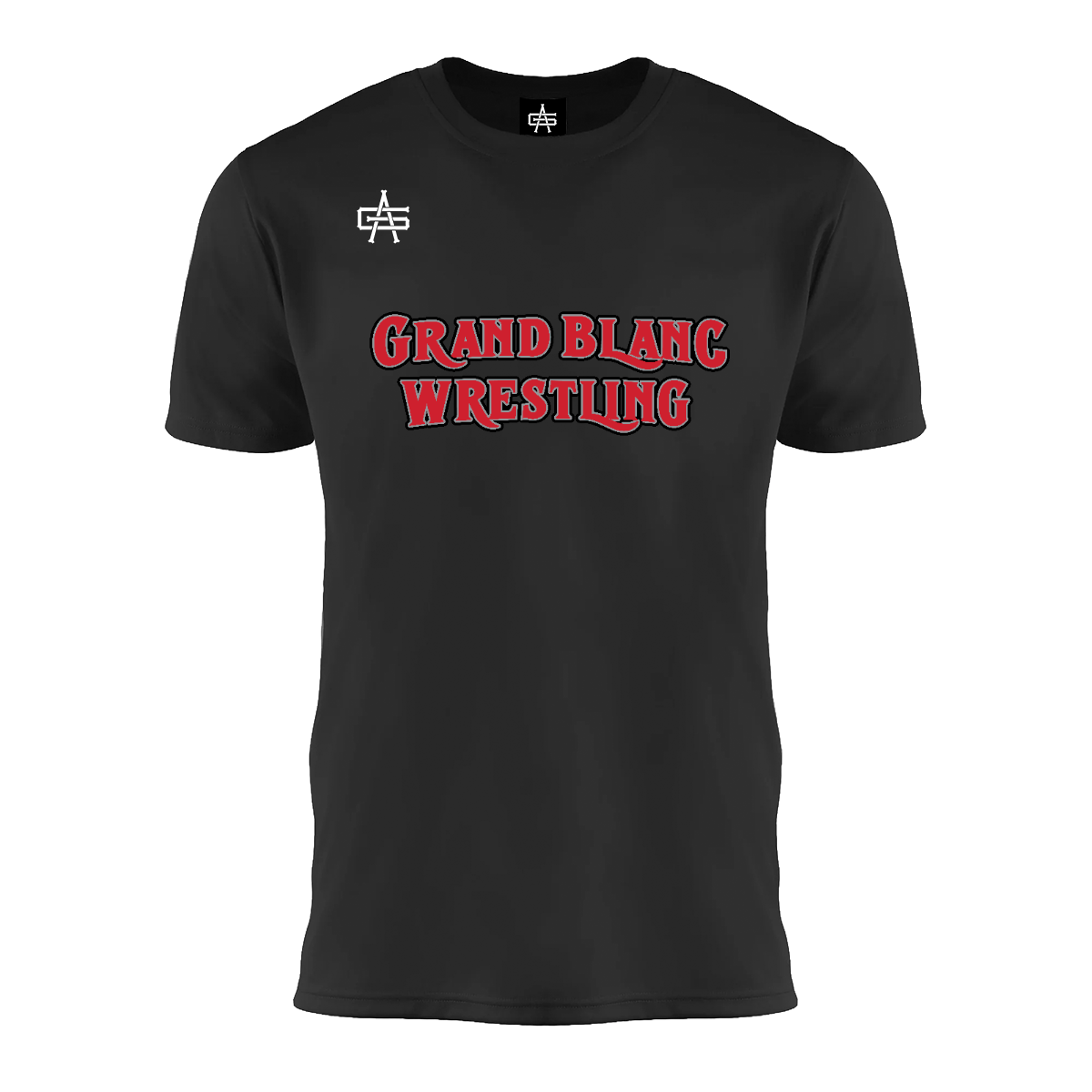 Grand Blanc Wrestling DTF Gutsy Maverick Dry-Fit Tee
