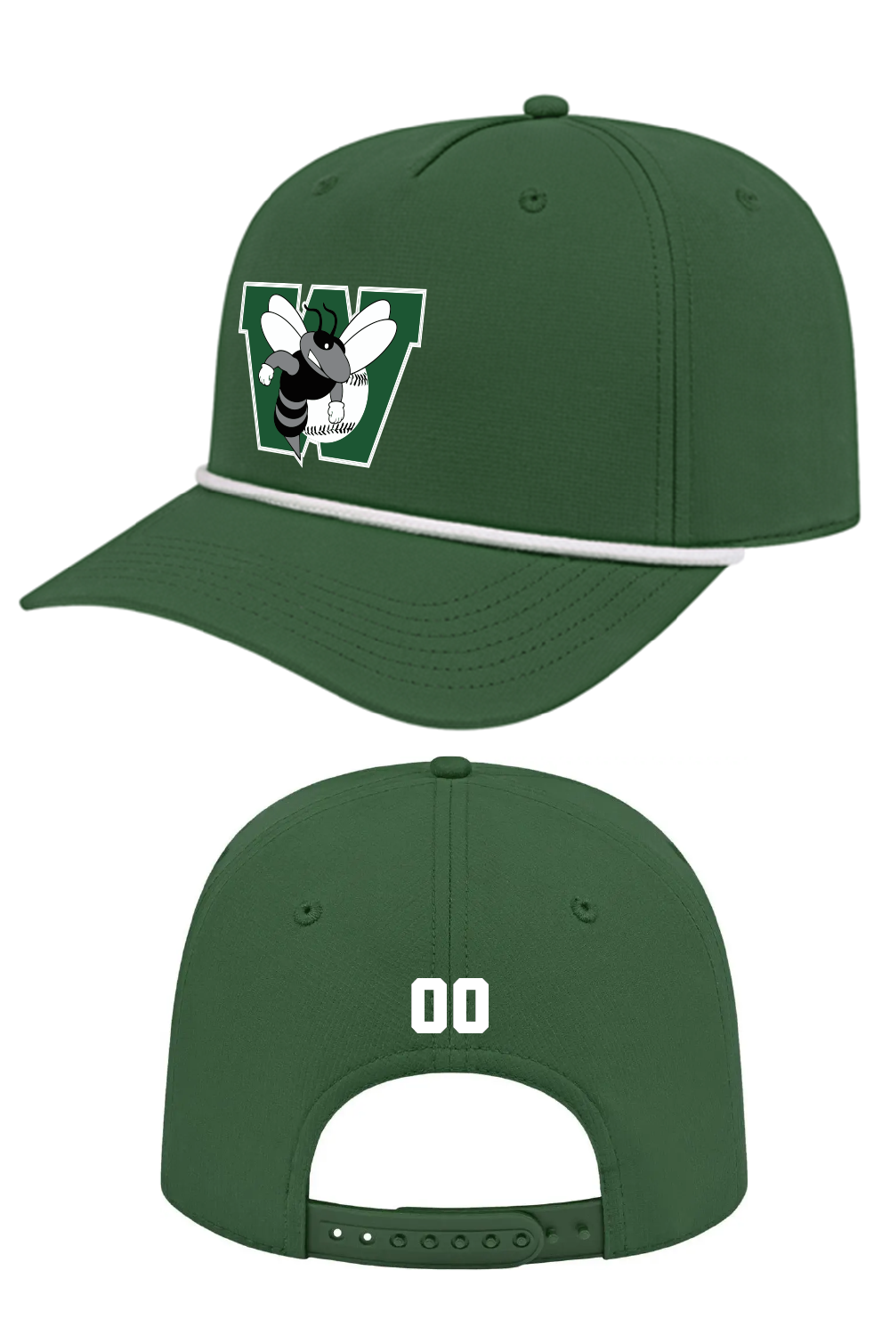Williamston Stings Baseball Cap America i7256 Icon Performance Rope Cap (Snapback)