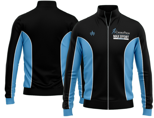 Chiro Pros Max Effort Sublimated Performance Full Zip Jacket