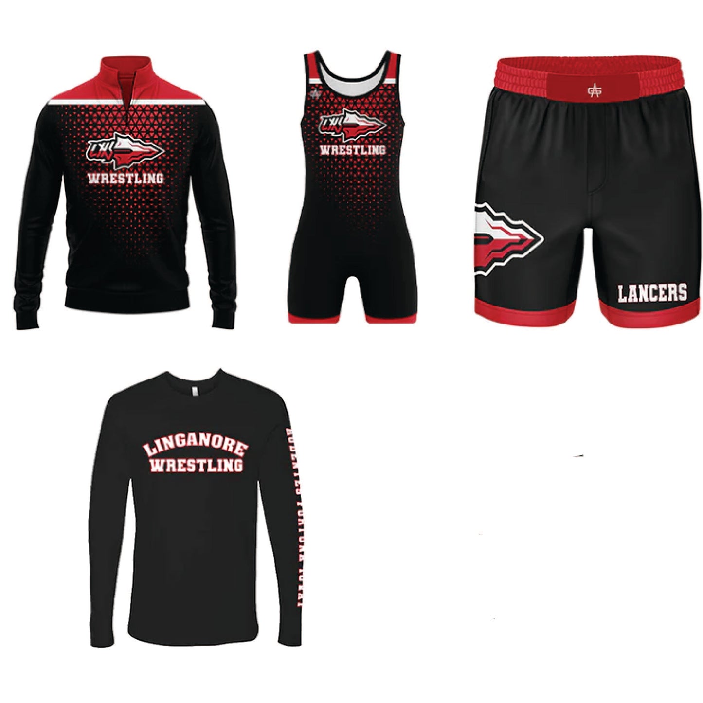 Linganore Wrestling New Wrestling Bundle without backpack