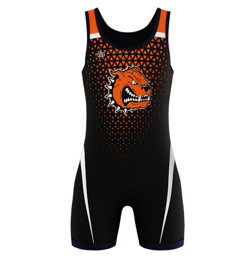 BC Youth Boys Wrestling Men's Sublimated Performance Singlet